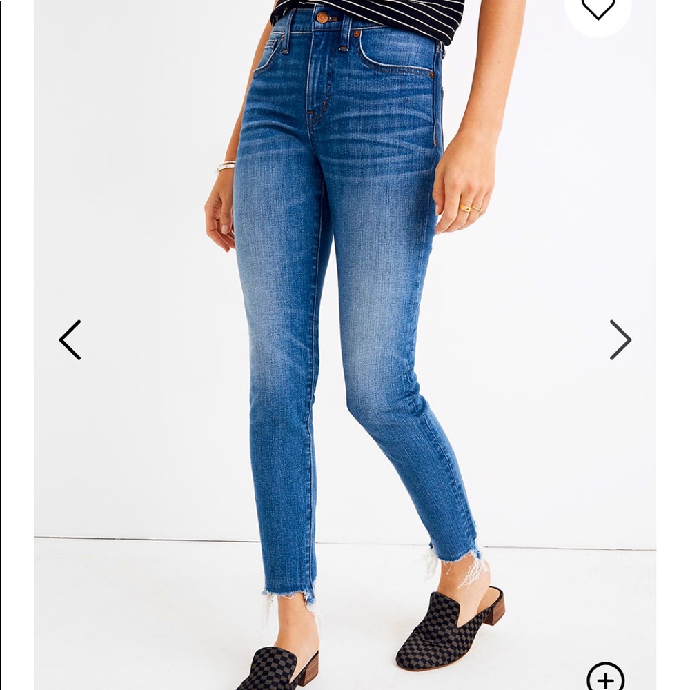 Madewell 9” High-Rise Skinny Crop Jeans